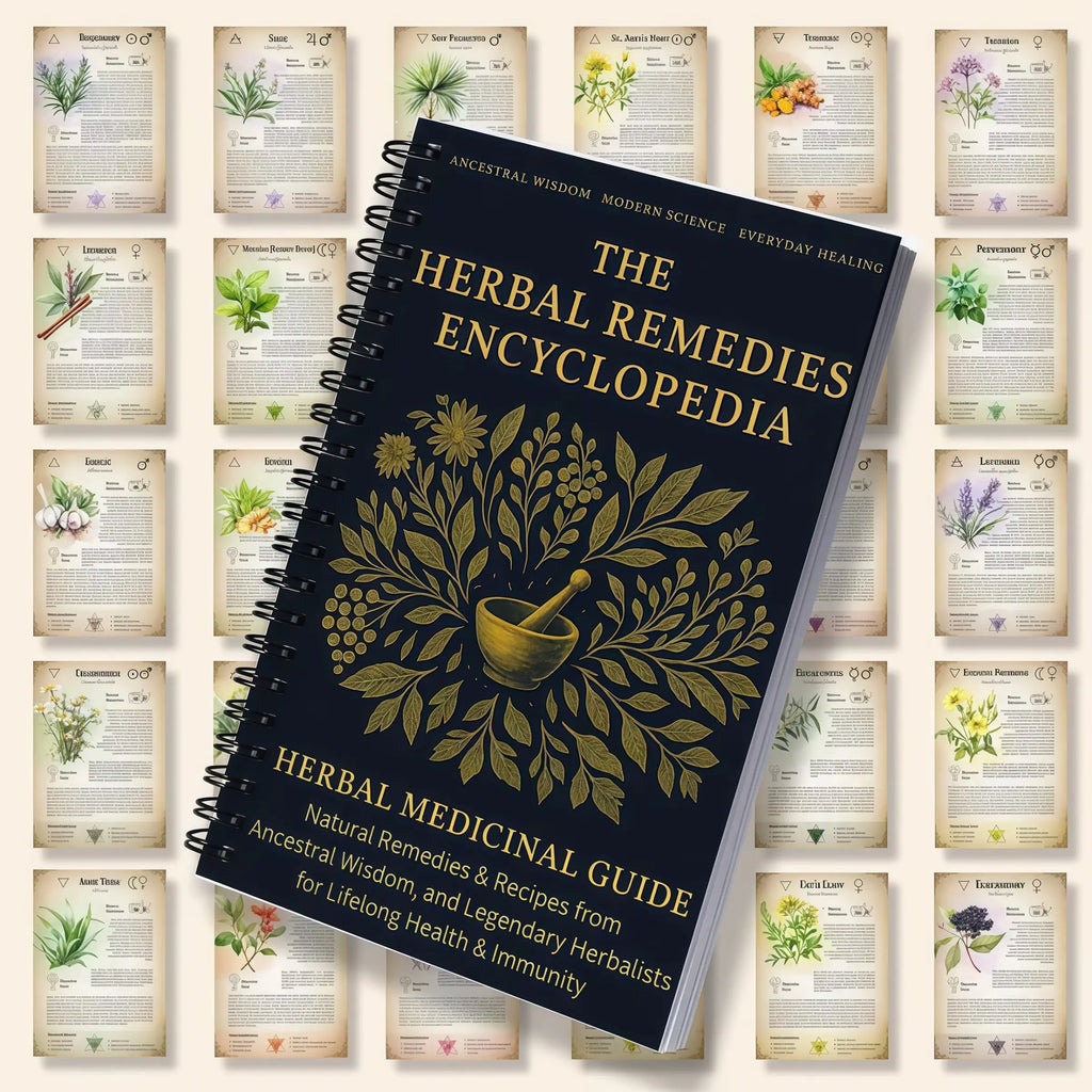 A5 Herbal Encyclopedia Notebook, Plant Introduction & Health Tips, Homeopathy, Herbal Making Guide, Herbal Remedies, Herbal Medicinal Guide, Botanical Reference Book, Comprehensive Guide