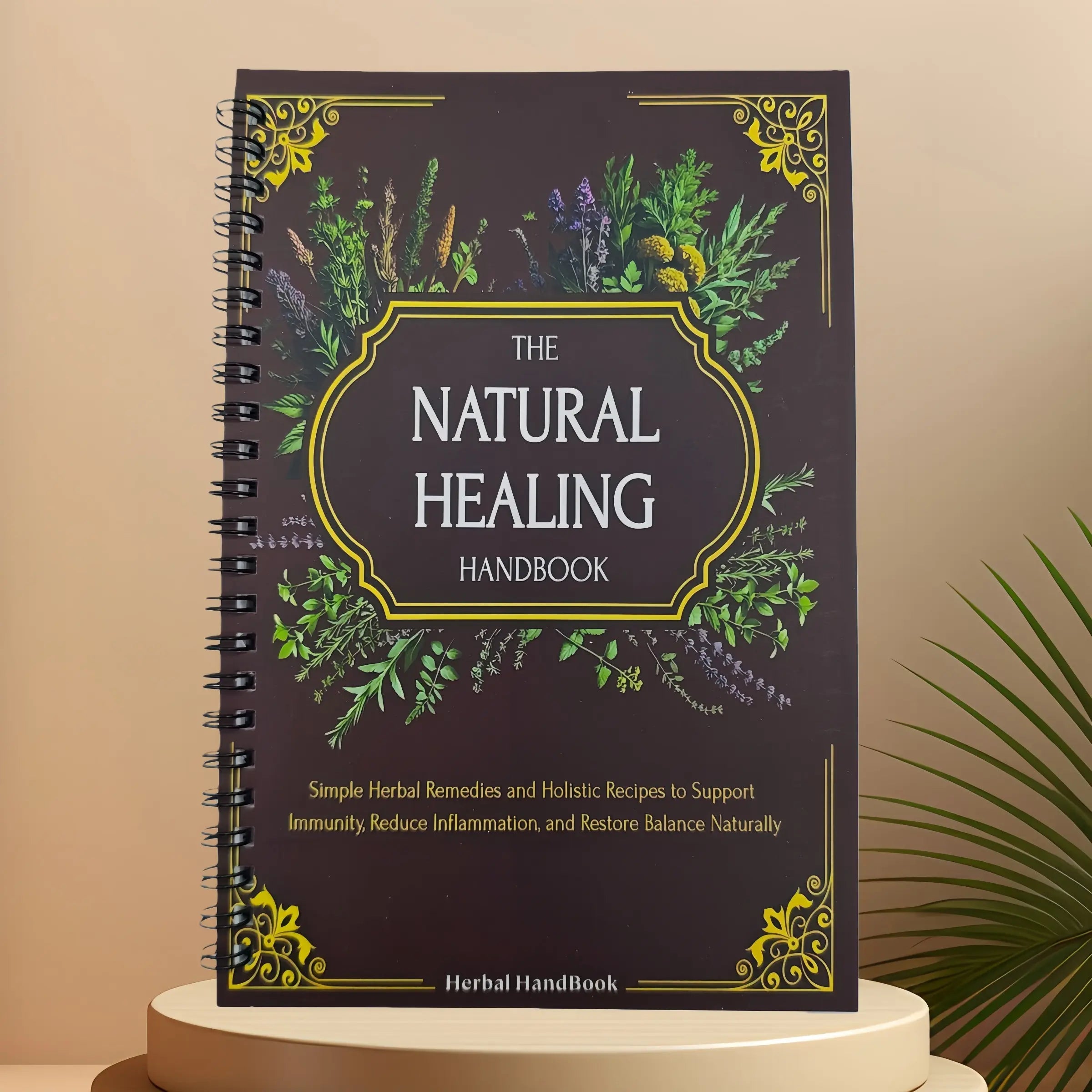 A5 Herbal Encyclopedia Notebook, Plant Introduction & Health Tips, Homeopathy, Herbal Making Guide, Herbal Remedies, Herbal Medicinal Guide, Botanical Reference Book, Comprehensive Guide