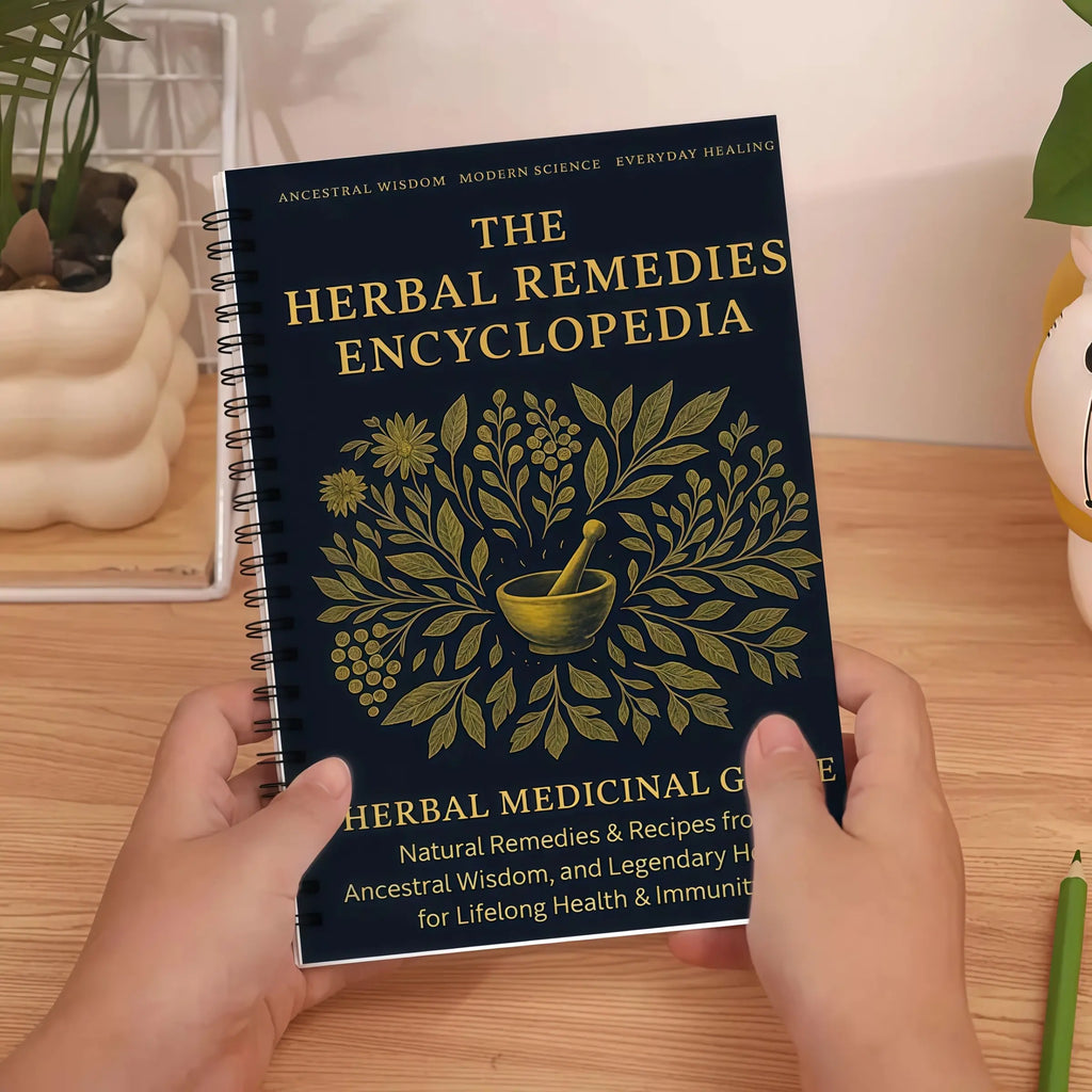 A5 Herbal Encyclopedia Notebook, Plant Introduction & Health Tips, Homeopathy, Herbal Making Guide, Herbal Remedies, Herbal Medicinal Guide, Botanical Reference Book, Comprehensive Guide